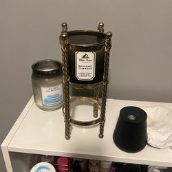 Gold Candle Holder
