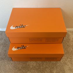 Nike Shoe Boxes - Orange