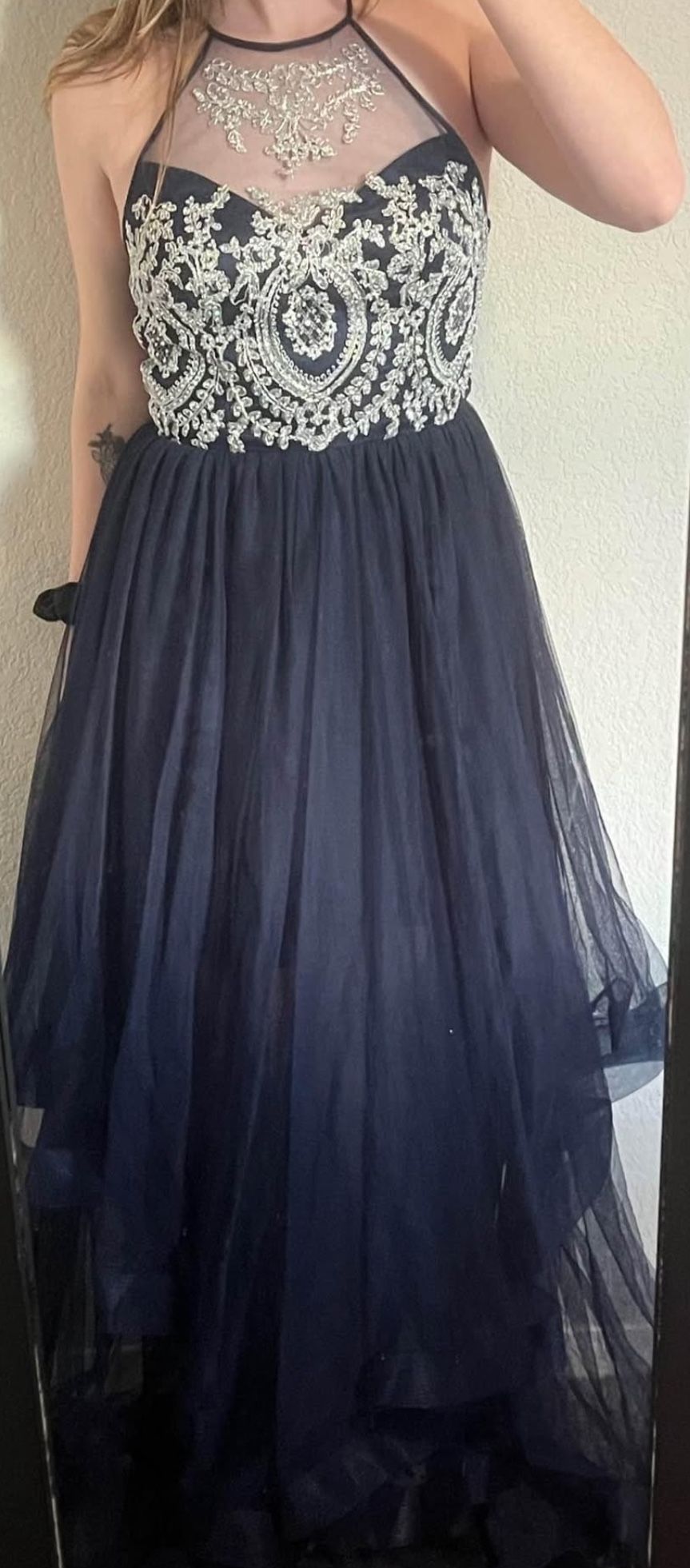 Navy Prom Dress