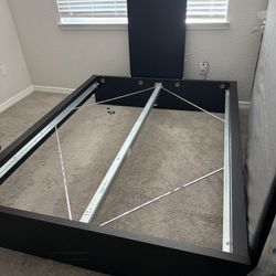 IKEA Queen Size Bed Frame In Black