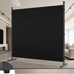 Single Panel Privacy Screen Divider 71”Hx71” W