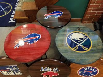 Bills and Sabres Tables 