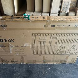 75" Hisense 4k UHD Smart LED TV
