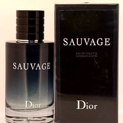 Dior Sauvage Eau de Toilette 3.4 FL OZ, 100 ML for men (SEALED)