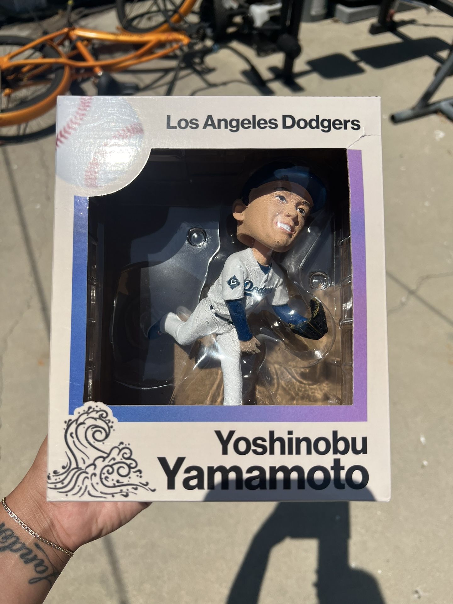 Yoshinobu Yamamoto Bobble head