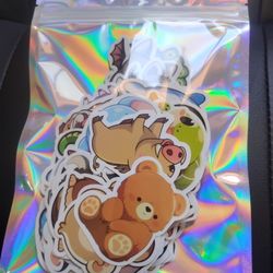Animal Stickers lot of 100 
