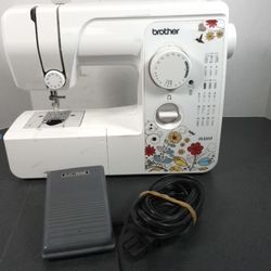 Brother Jx2517 - 17 Stitch Lightweight Full Size Sewing Machine With Foot Pedal 