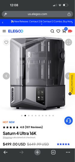 Elegoo resin printer