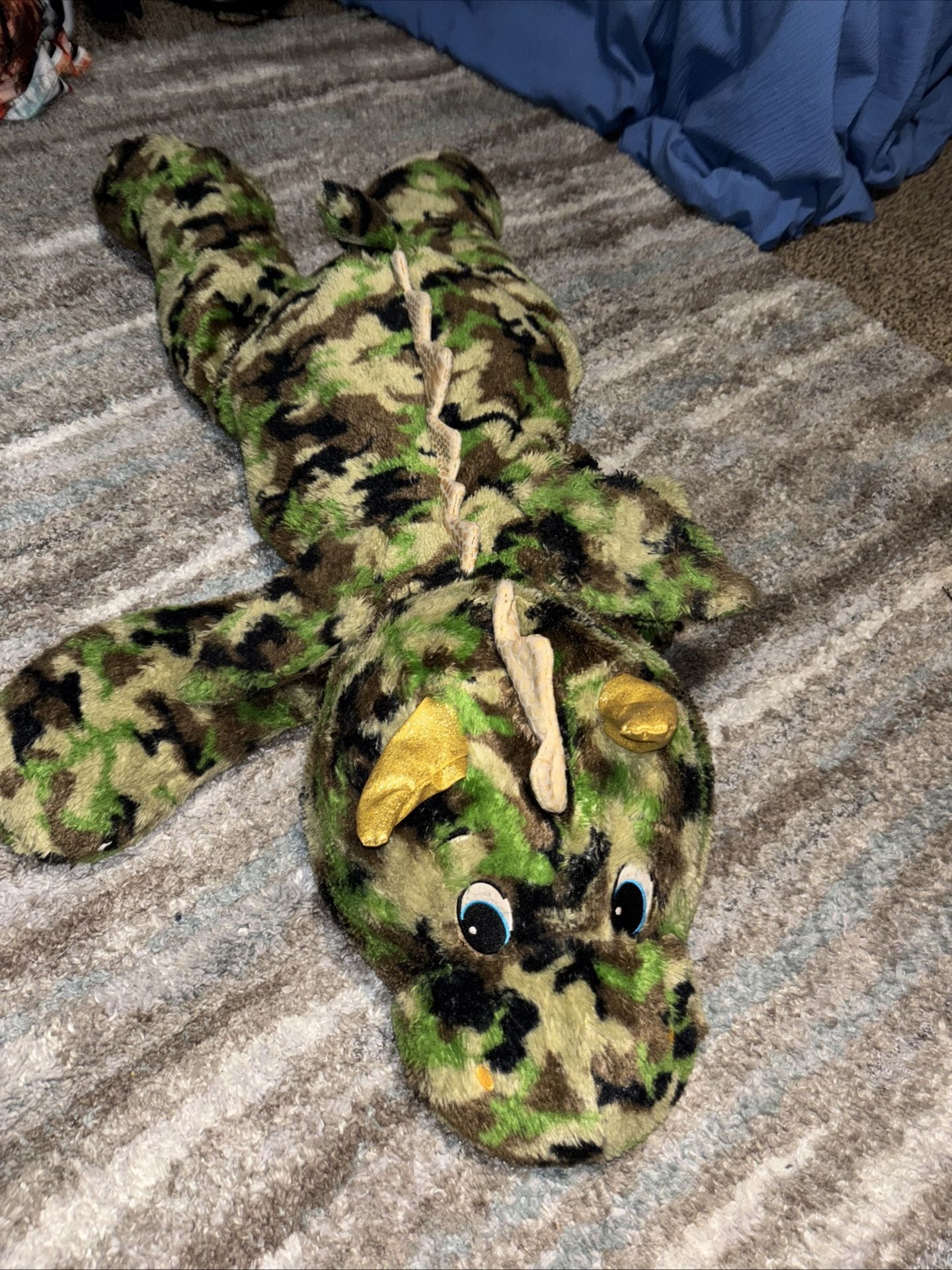 Camo Dragon Jumbo Plush