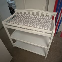 Changing Table White
