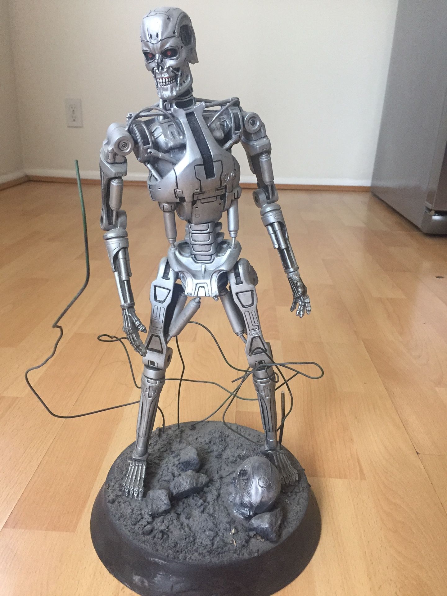Terminator endoskeleton model