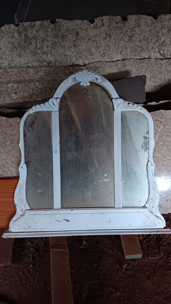 Vtg Dresser Mirror
