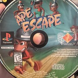 Ape Escape For PlayStation 1 Disc Only 