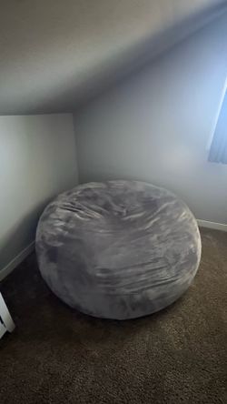 Huge Gray Bean Bag Chair
