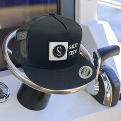 New Alpha Tech Trucker Salty Crew Hat