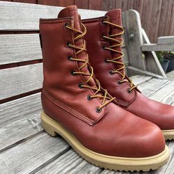 Red Wing 815 8” Round Toe Goretex  Size 8.5EE