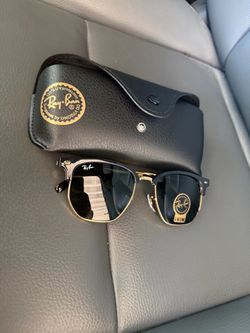 Rayban gold frame
