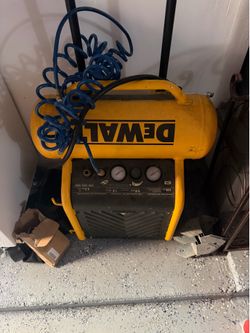 DeWalt air compressor