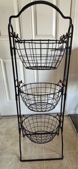 3tier fruit/ veggie baskets
