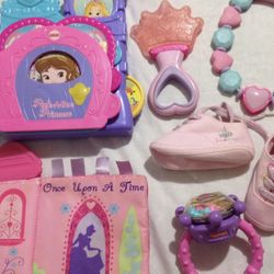  Disney Princess Baby Toys Bundle