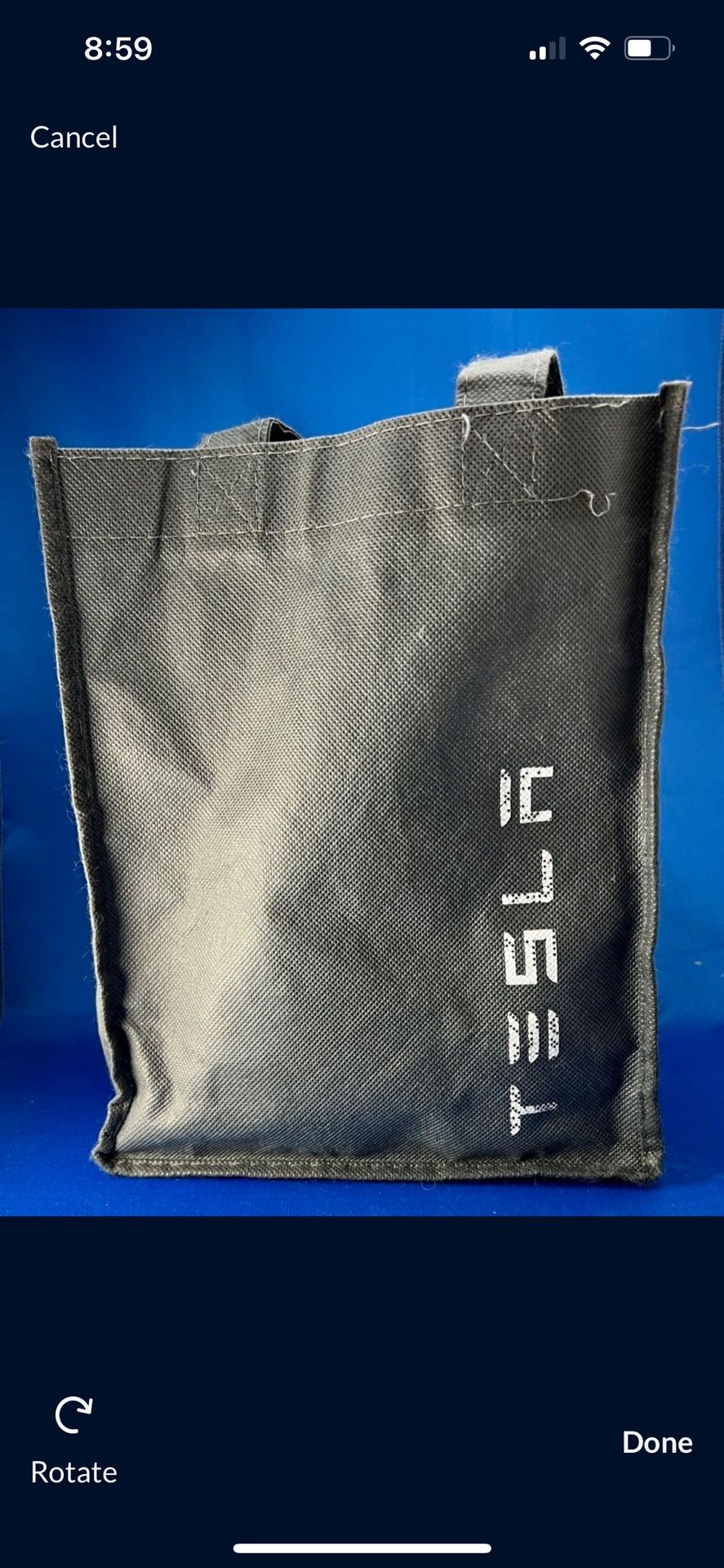 Tesla Reusable Tote Bag