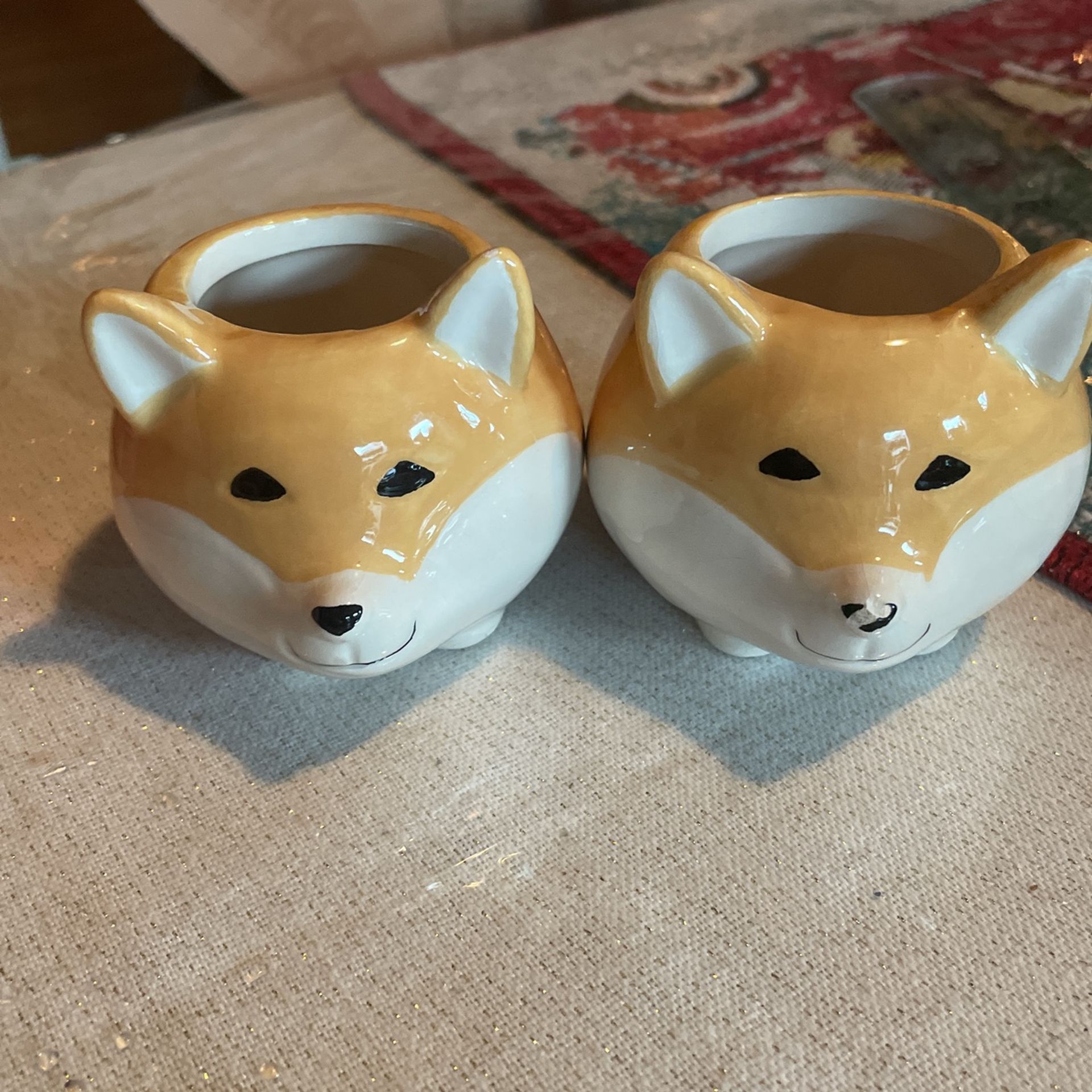 Set Of 2 Mini Plant Pots