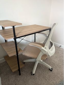 Table and chair