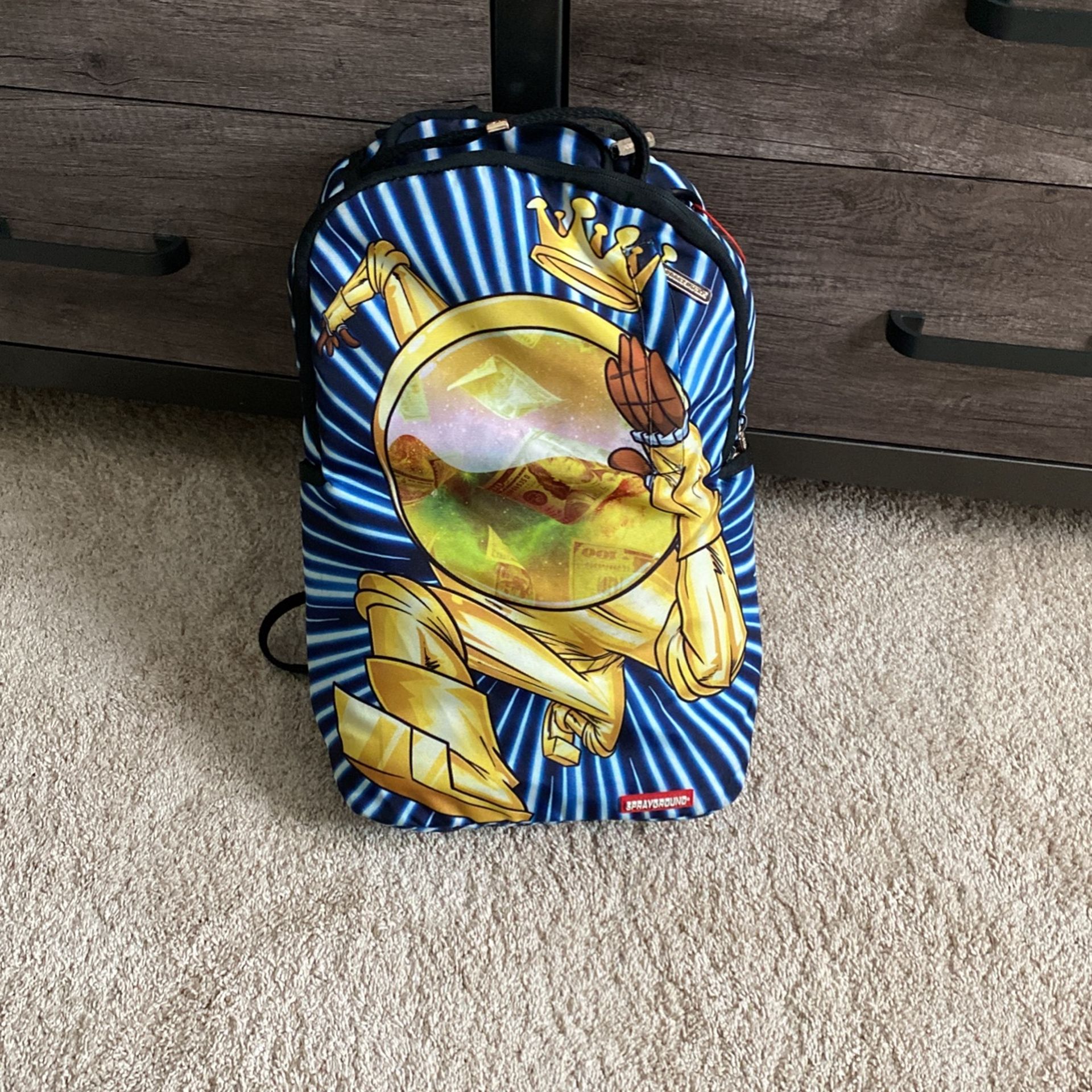 Sprayground Clearance Gold Astronaut Sprayground Sprayground