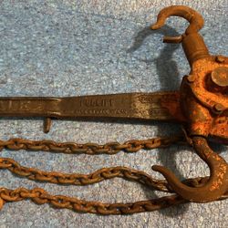 Yale Ratchet Hoist