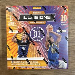 2020-21 Panini Illusions NBA Basketball Mega Box.