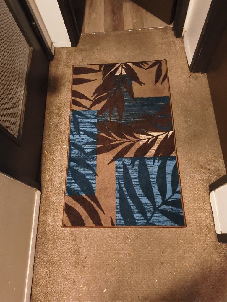 Leaf Design Rug