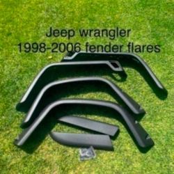 Jeep Wrangler 1998-2006  Fender Flares 