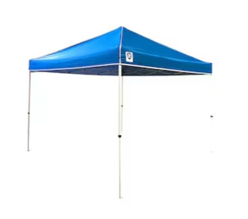 Z-Shade 10-ft x 10-ft Square Blue Pop-up Canopy