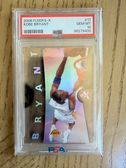 2006 FLEER E-X KOBE BRYANT PSA 10