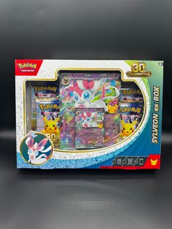 Pokemon 30th Celebration Sylveon ex Box