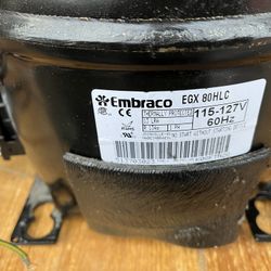 EGX 80HLC Fridge Compressor 