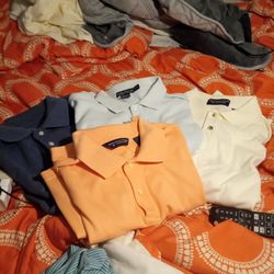 Men's Polo Shirts Nautica Roundtree And York And Other SizeMediums