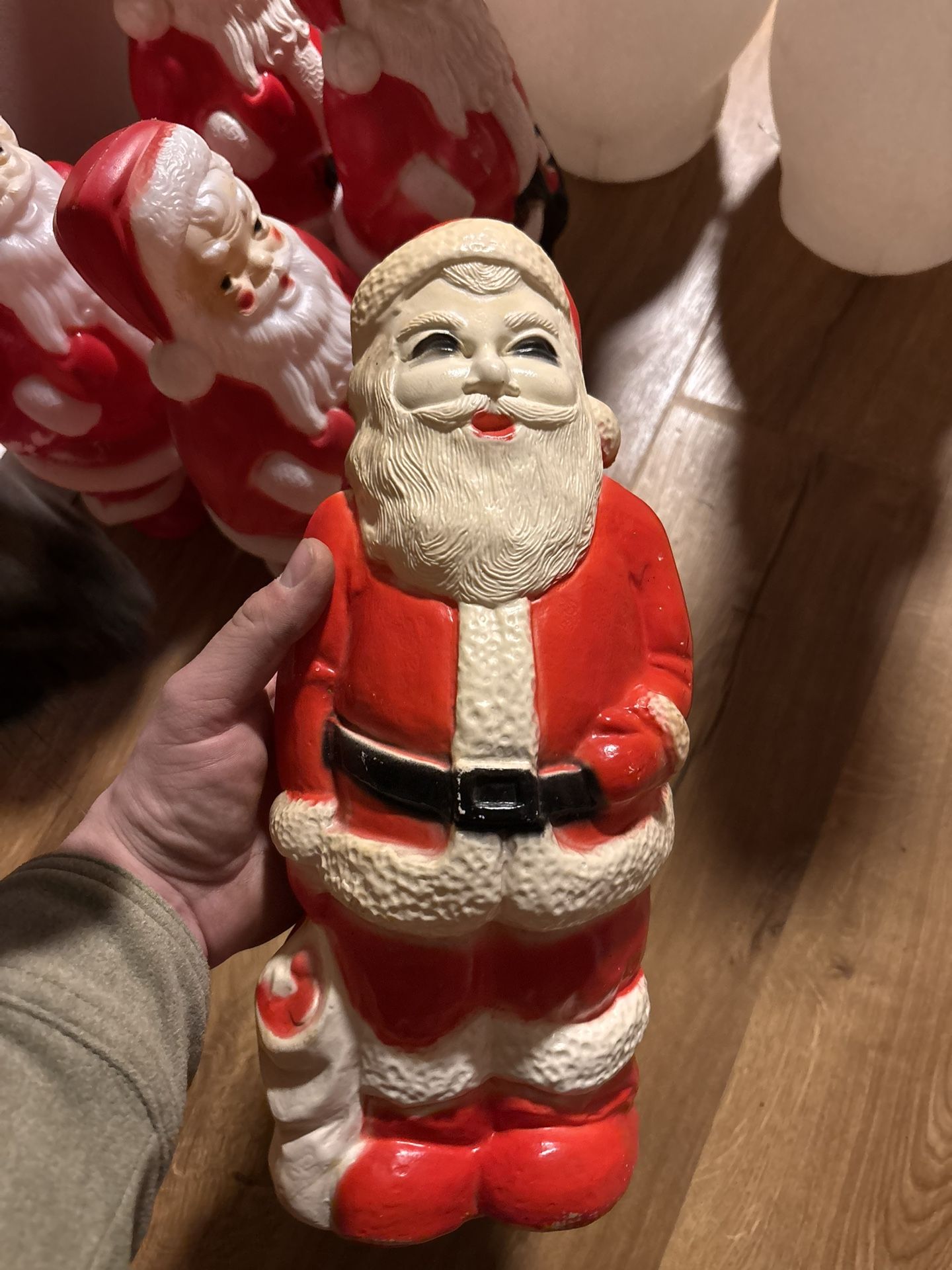 Vintage Santa Blow Mold