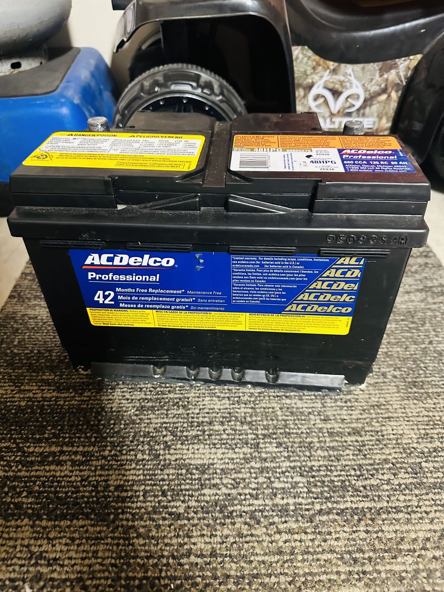 Batería Acdelco 48HPG