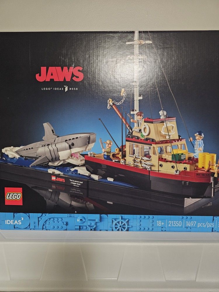 JAWS Orca set 21350 LEGO IDEAS Limited Edition EXCLUSIVE