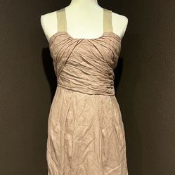 J. Crew Vivette Blush Colored Mini Party Dress Size 0 Great Condition 