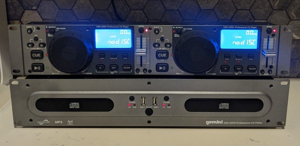 Gemini Professional DJ Dual CD Player