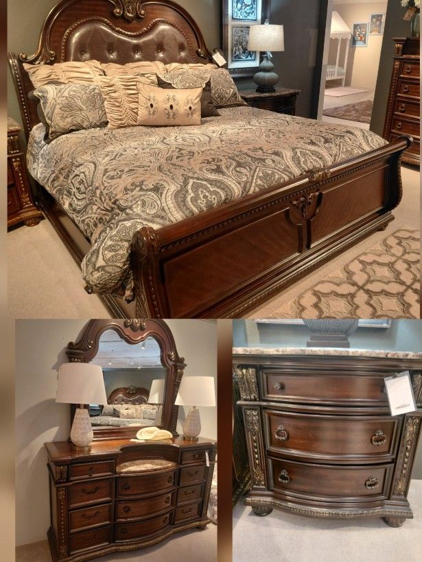 NEW- 4pc Queen Bedroom Set on SALE!!!