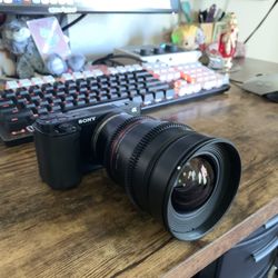 The Sony Alpha ZV-E10 + Rokinon 24mm f/1.4 ED AS IF UMC Lens