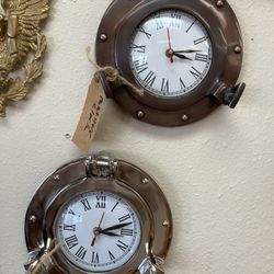 Porthole Wall Clocks (New)
