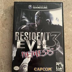 Nintendo Gamecube Resident Evil 3