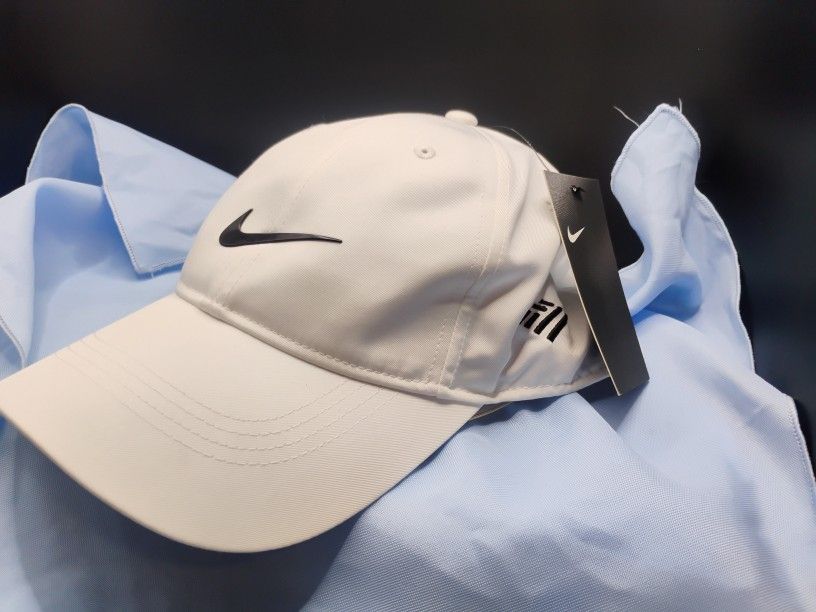 Nike Heritage86 Dri-FIT White Golf Hat Men’s Adjustable Cap NWT