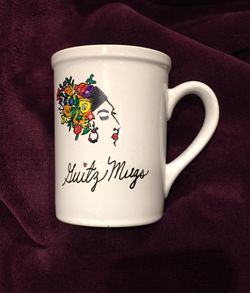 Unique hand painted by artist. Woman in flower head dress! Can be personalized with any name or message for free! Follow me on Instagram: Guitzmugs