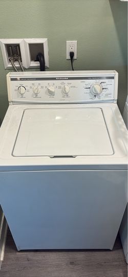 Kitchen aid heavy duty washer