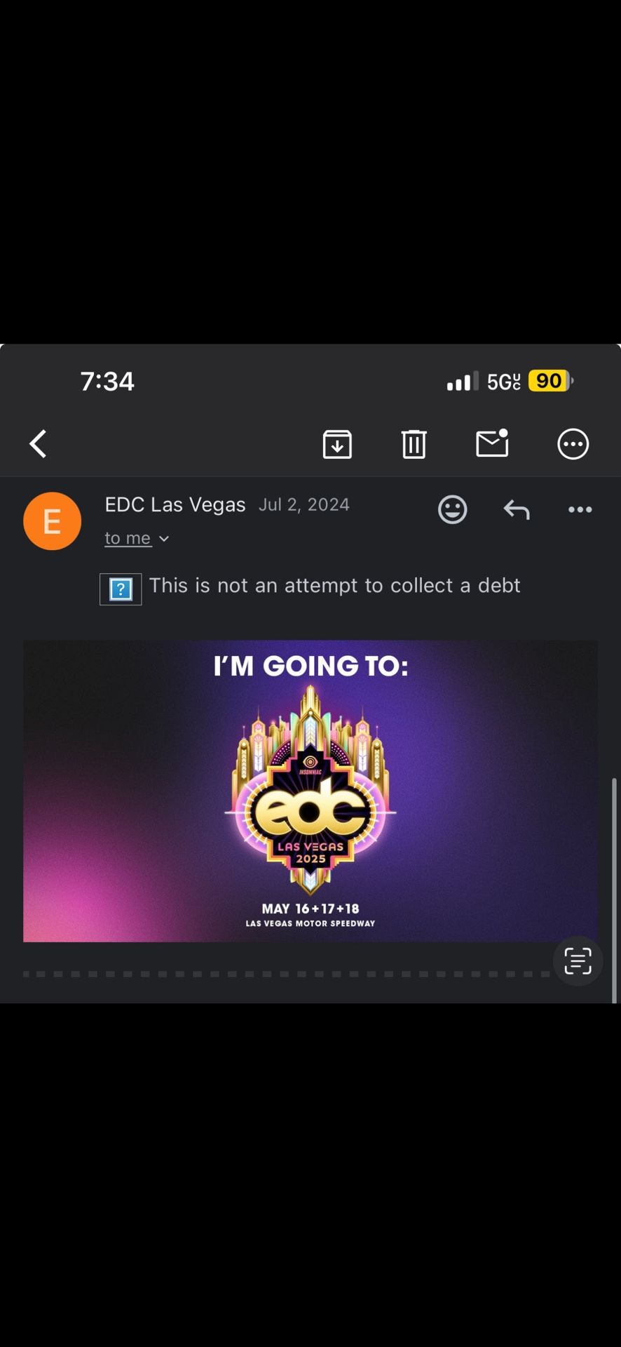 EDC LAS VEGAS 2025 GA Tickets